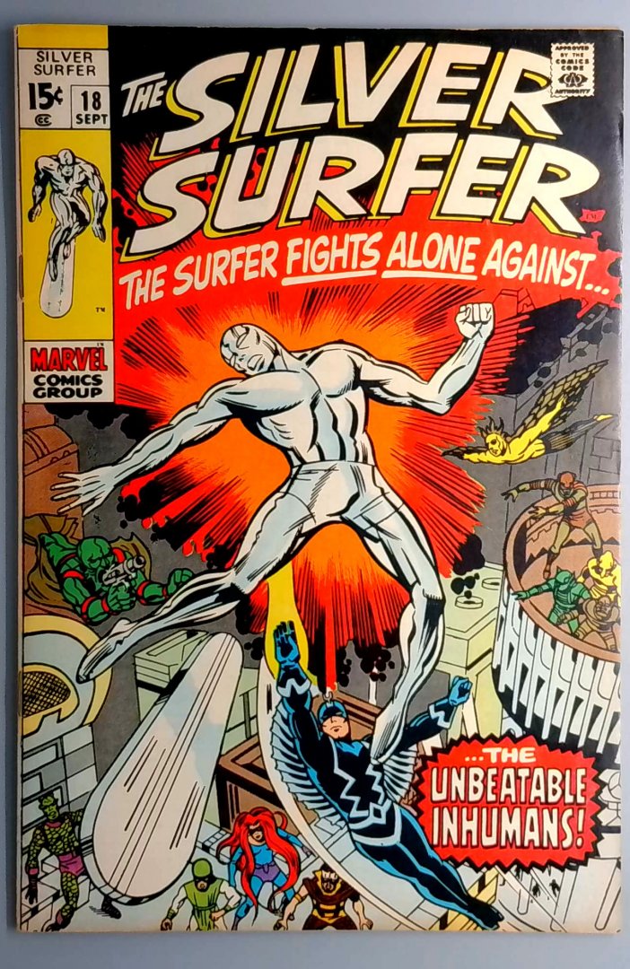 Silver Surfer #18 FN Final Issue Marvel 1970
