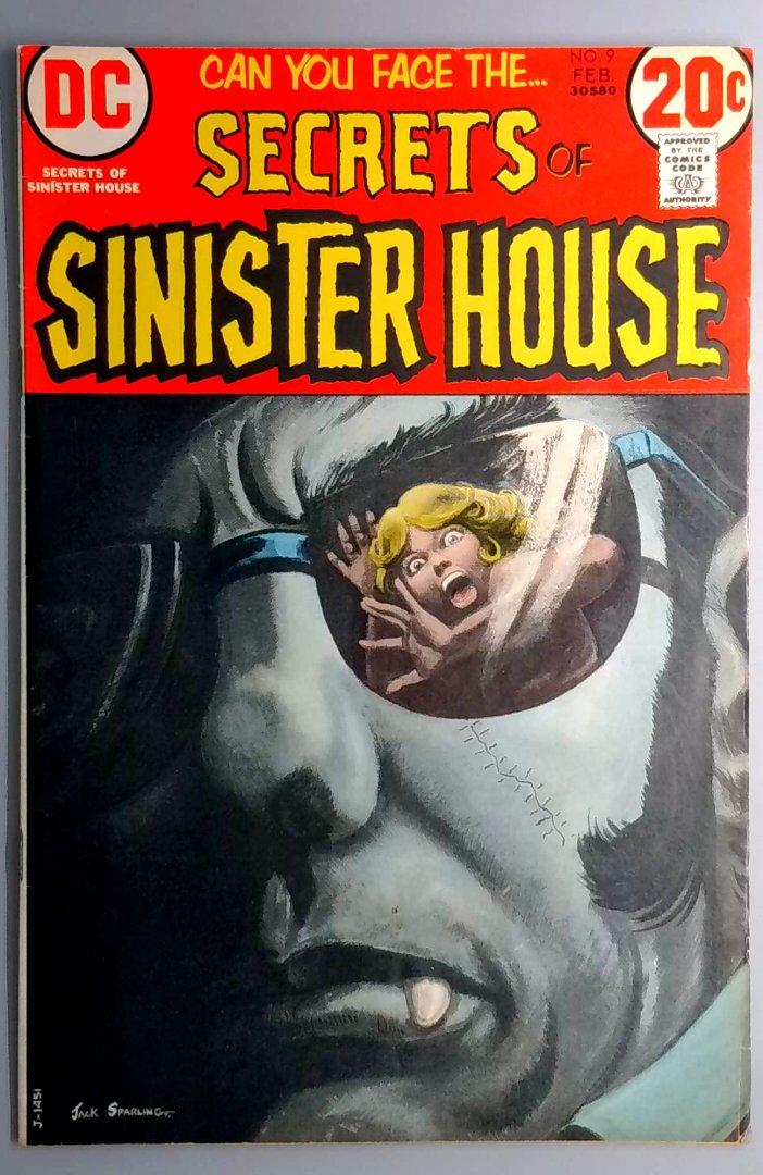 Secrets of Sinister House #9 FN DC 1973