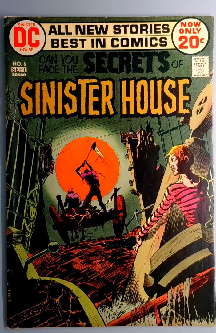 Secrets of Sinister House #6 VG/FN DC 1974