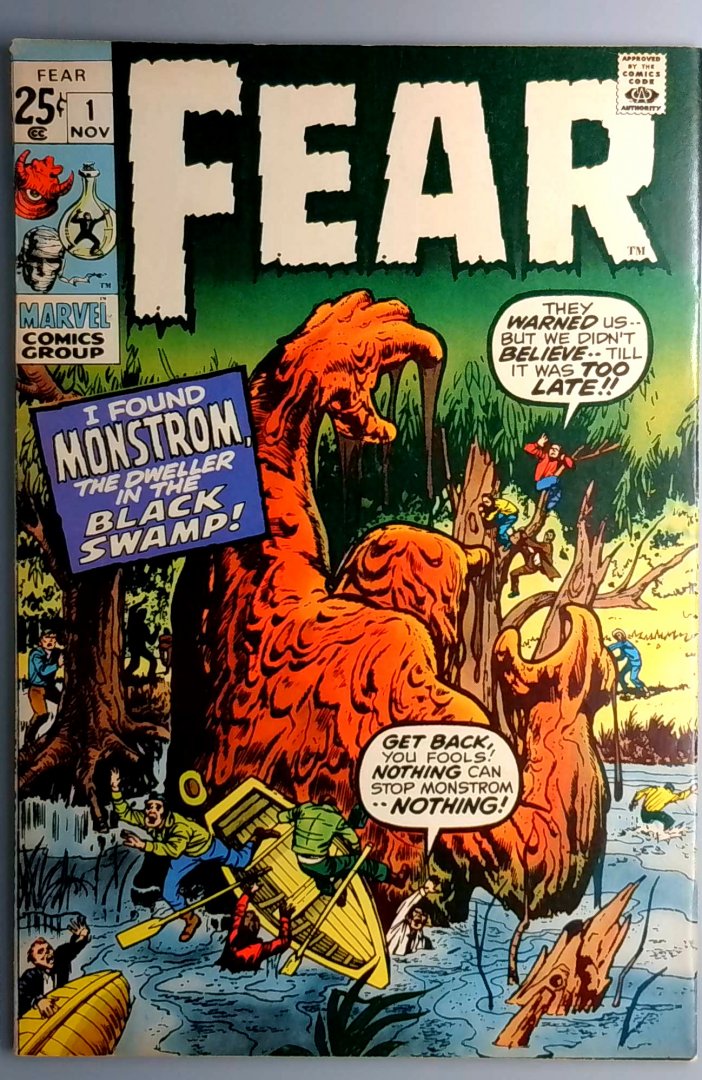 Fear #1 VF- Marvel 1970