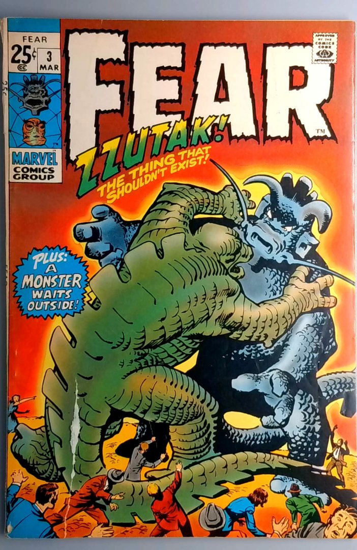 Fear #3 GD/VG Marvel 1971