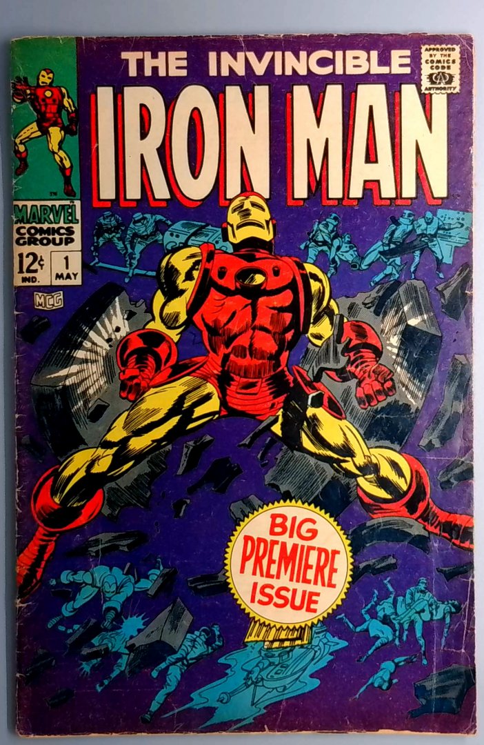 Iron Man #1 GD/VG 1st Appearance of Iron Man in Own Title Marvel 1968