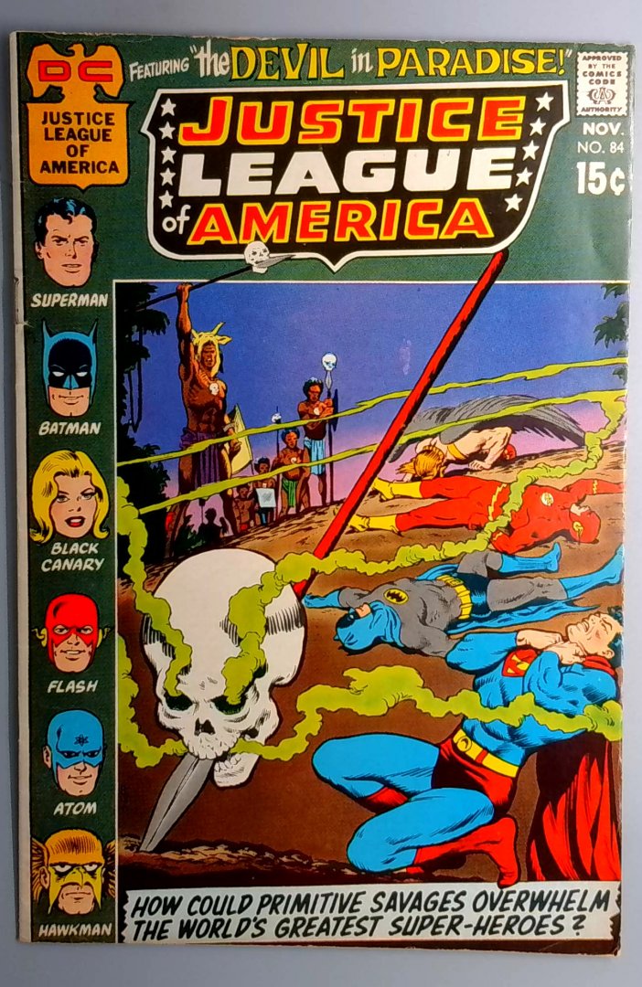 Justice League of America #84 FN- DC 1970