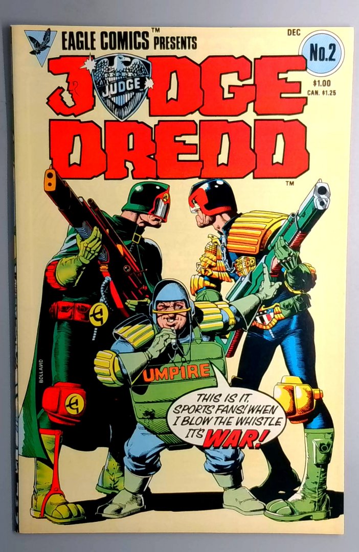 Judge Dredd #2 FN/VF Eagle Comics