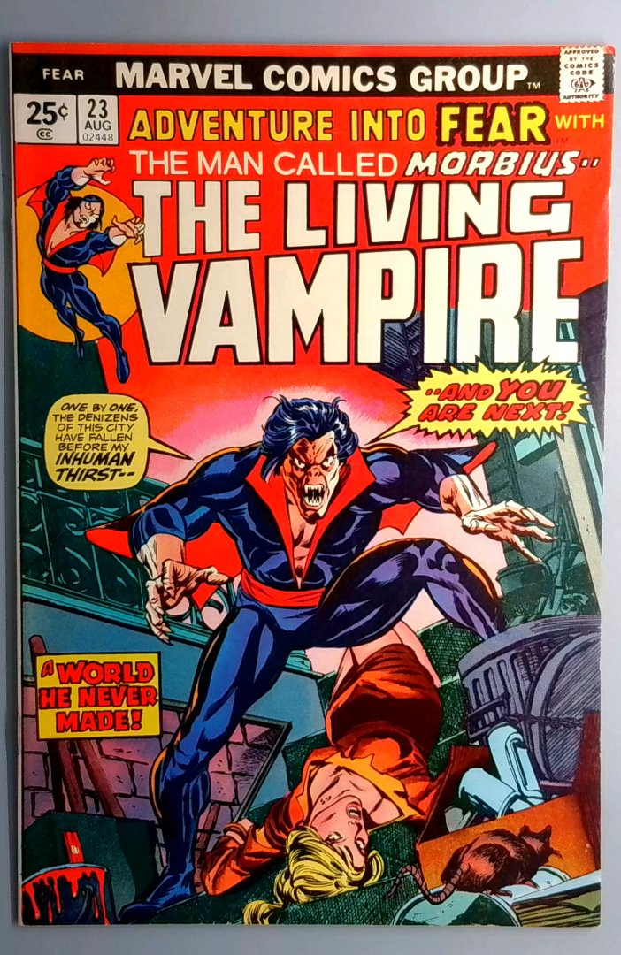 Adventure Into Fear #23 VF Marvel 1974
