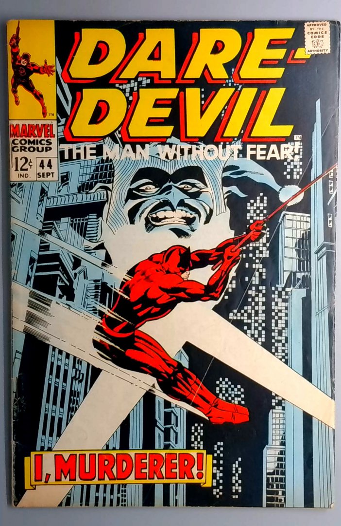 Daredevil #44 VG Jester Appearance Marvel 1968