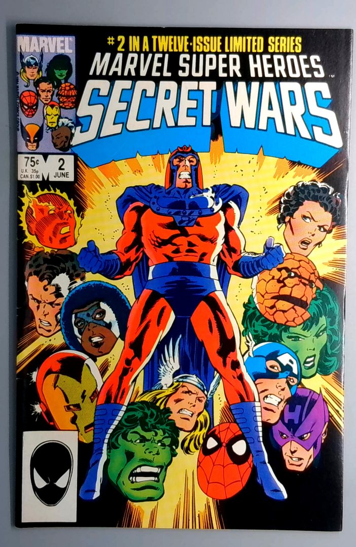Marvel Super-Heroes: Secret Wars #2 VF Marvel 1984