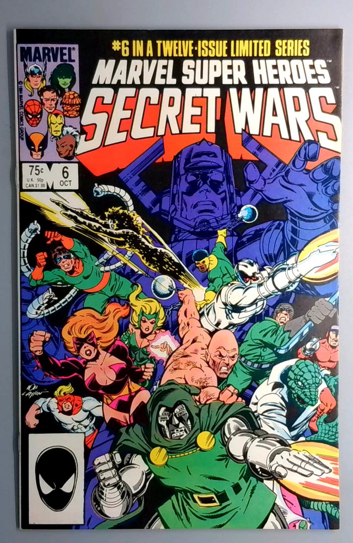 Marvel Super-Heroes: Secret Wars #6 NM- Marvel 1984 Copy2
