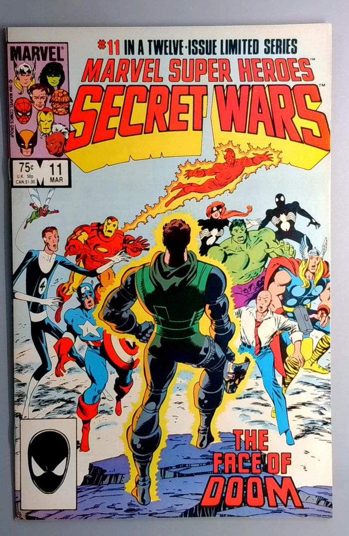 Marvel Super-Heroes: Secret Wars #11 NM- Doctor Doom Takes Power from the Beyonder Marvel 1984