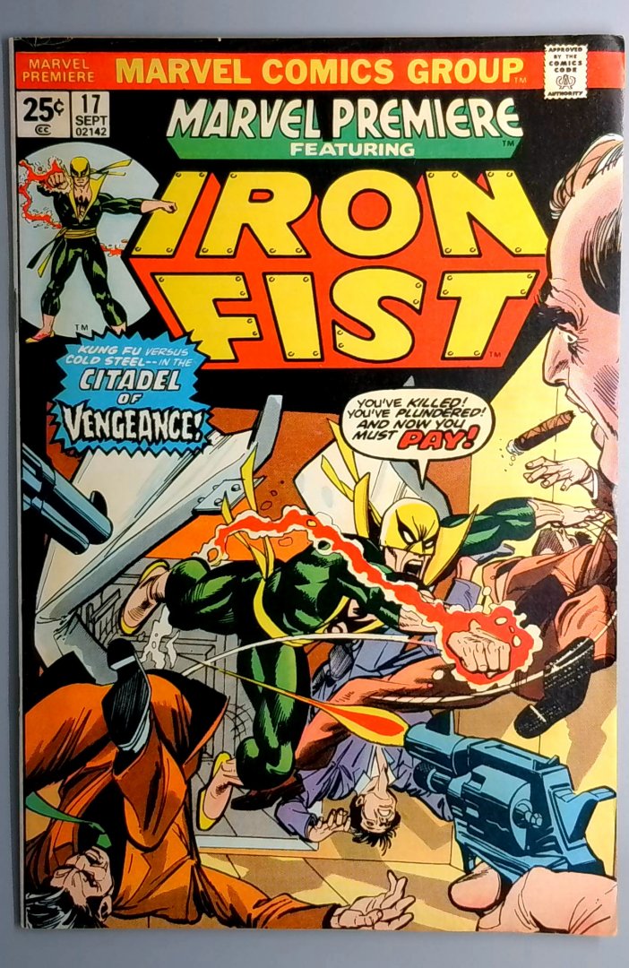 Marvel Premiere #17 FN Marvel 1974