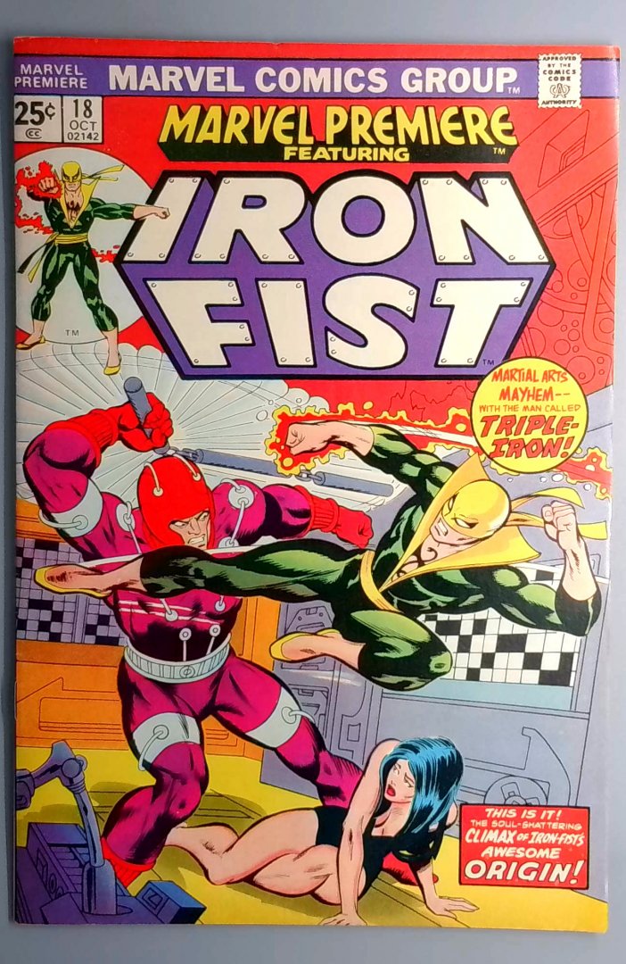 Marvel Premiere #18 VF+ Marvel 1974
