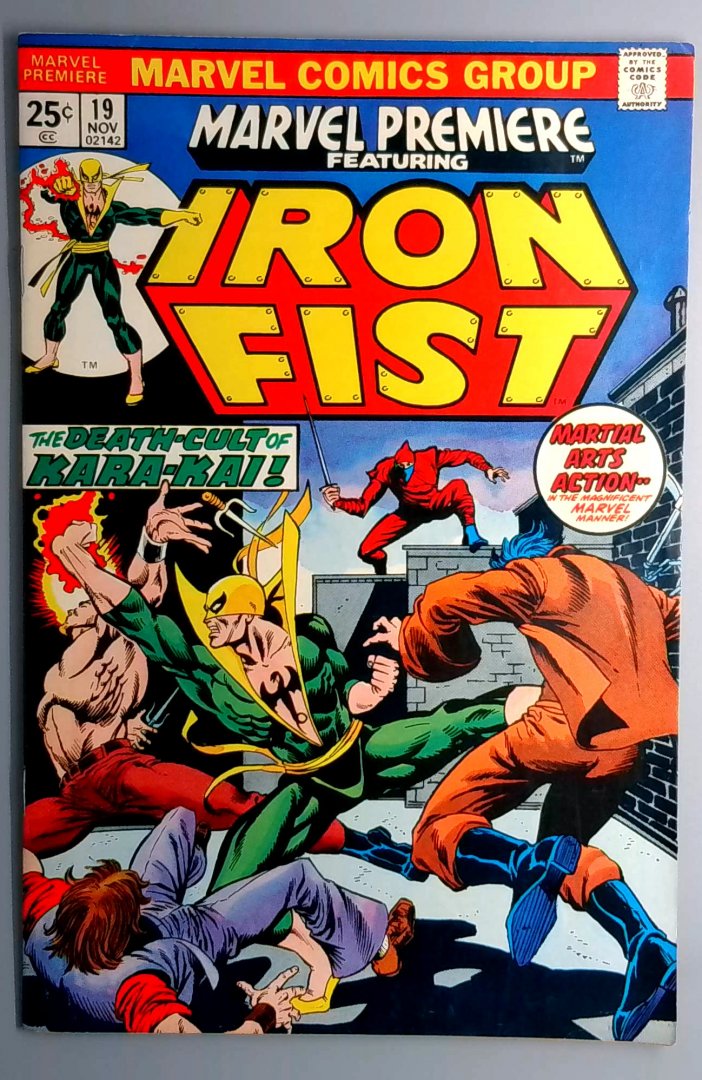 Marvel Premiere #19 FN 1st Appearance of Colleen Wing Marvel 1974