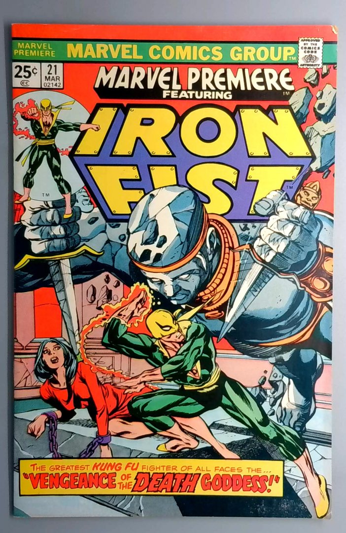Marvel Premiere #21 FN 1st Misty Knight Marvel 1974