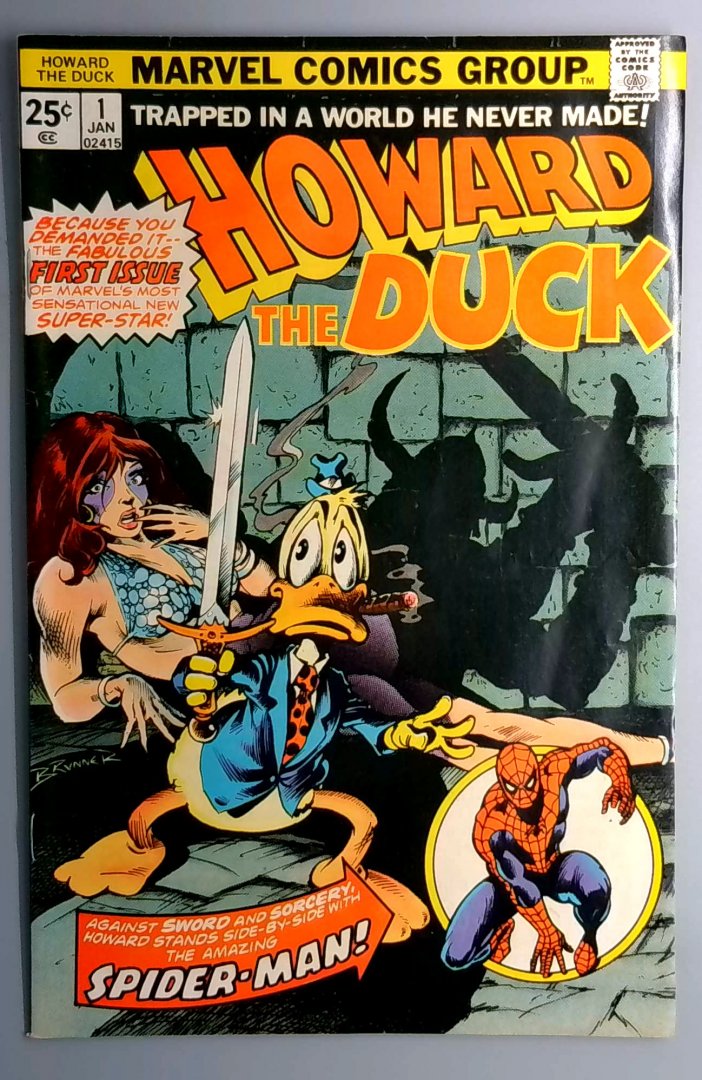 Howard the Duck #1 VF Marvel 1976