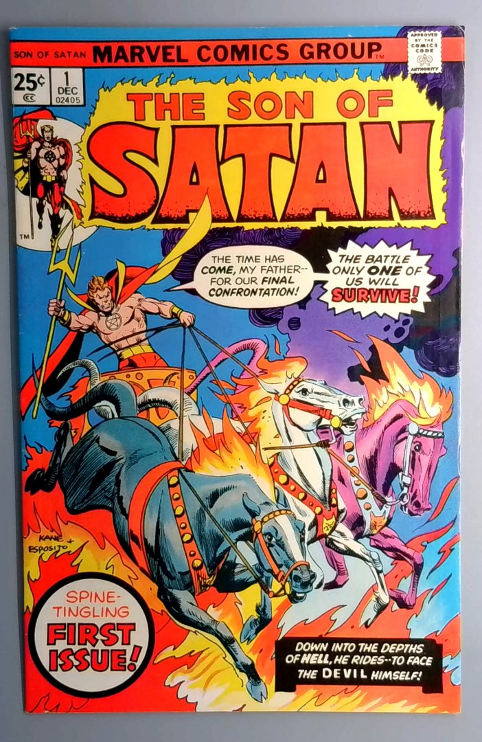 Son of Satan #1 FN+ Marvel Comics 1975
