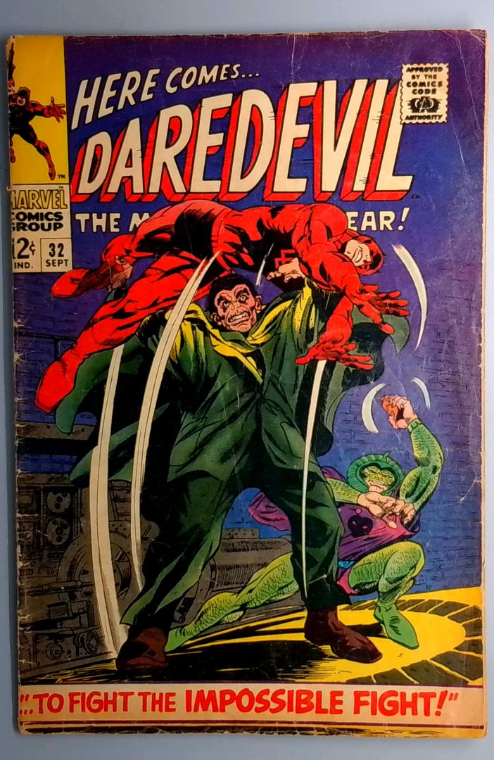 Daredevil #32 GD/VG Marvel Comics