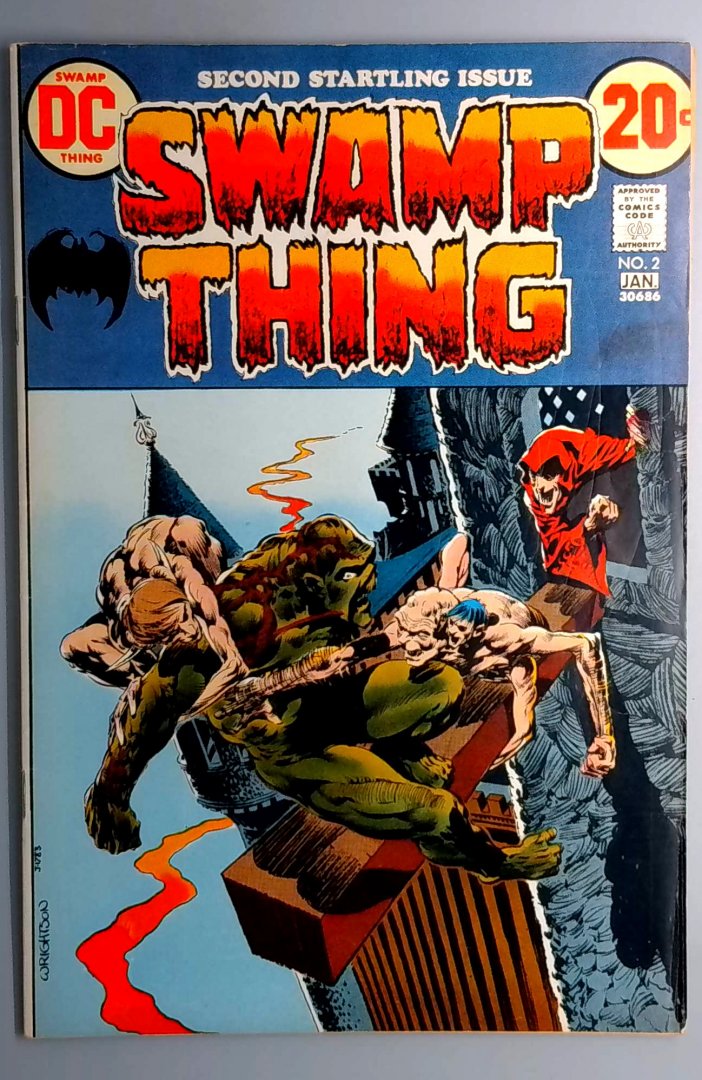 Swamp Thing #2 FN/VF 1st Patchwork Man DC Comics 1972