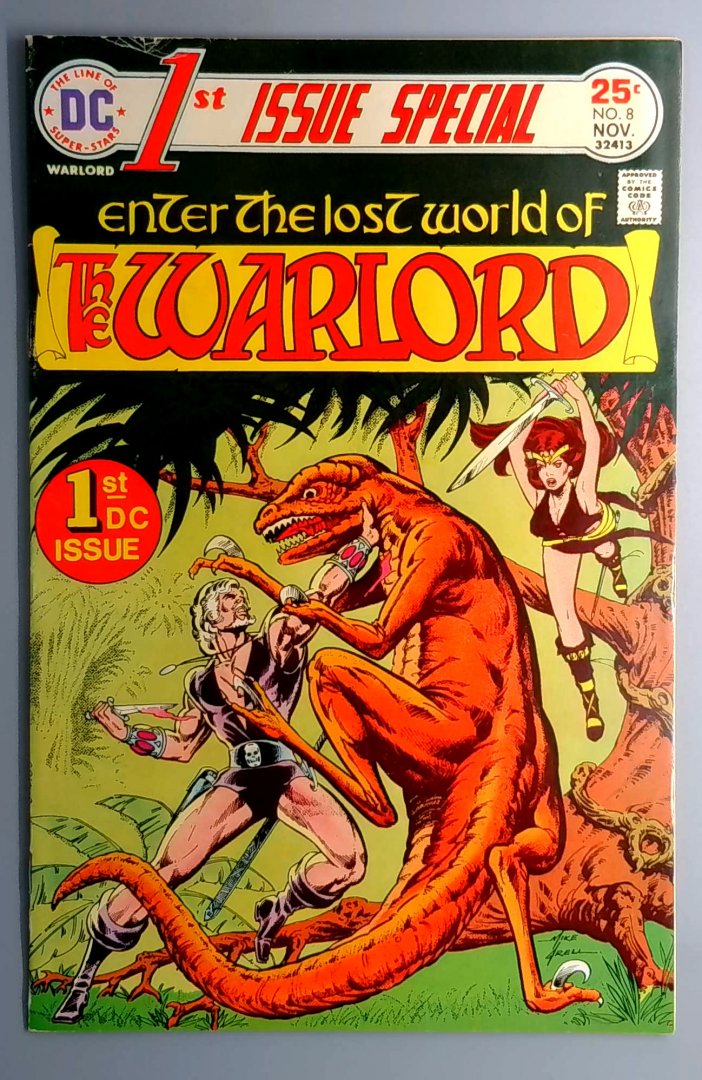 1st Issue Special #8 VG 1st Appearance of Warlord travis Morgan DC 1975