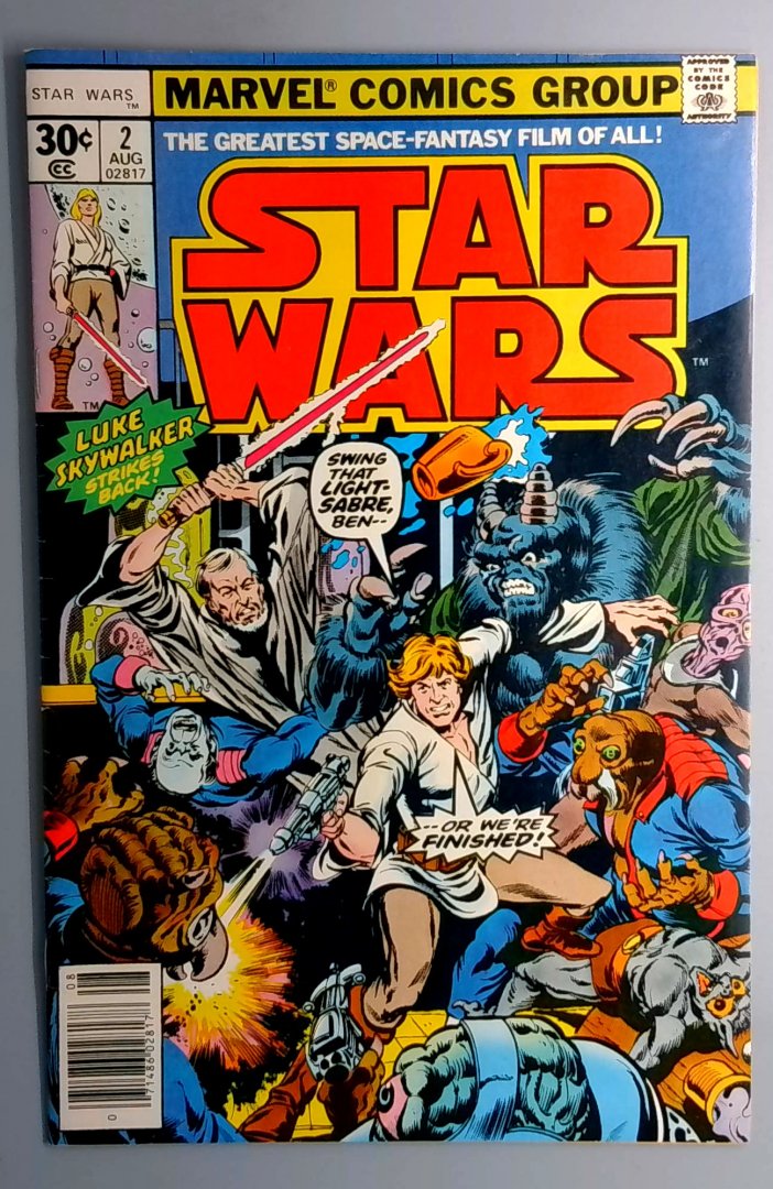 Star Wars #2 VF 1st Chewbacca Marvel Comics 1977