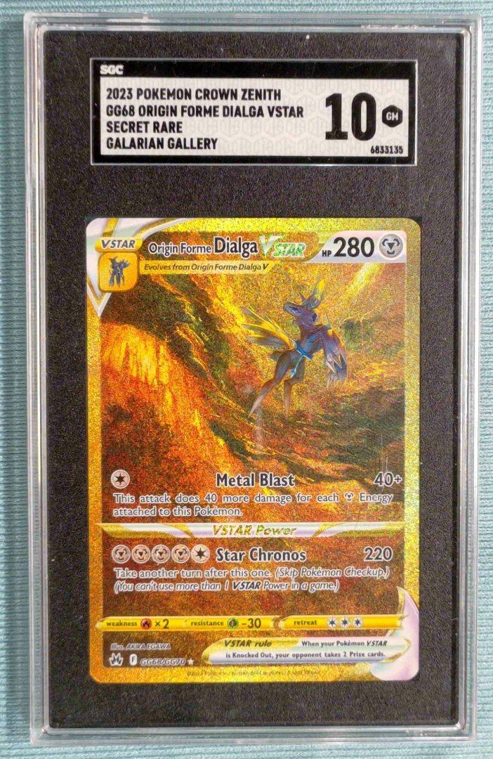 Origin Forme Dialga VSTAR - SGC 10 - SWSH: Crown Zenith: Galarian Gallery GG68