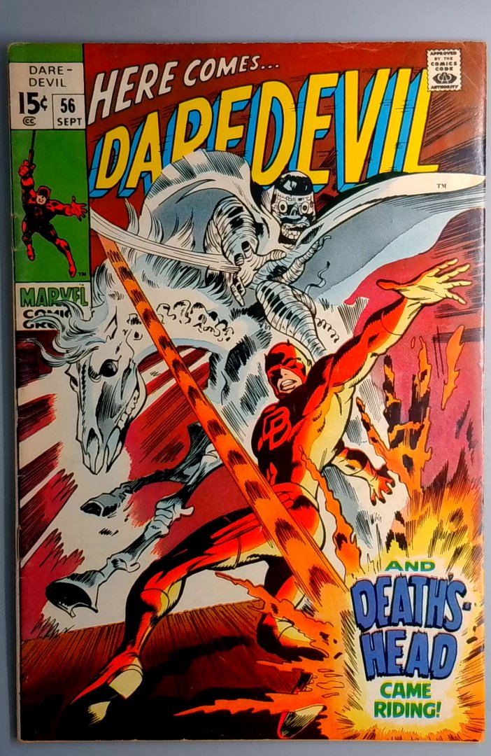 Daredevil #56 VG+ Marvel 1969