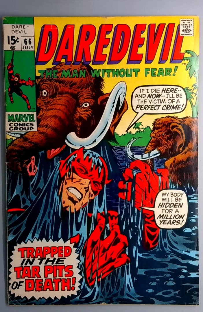 Daredevil #66 VG Marvel 1970