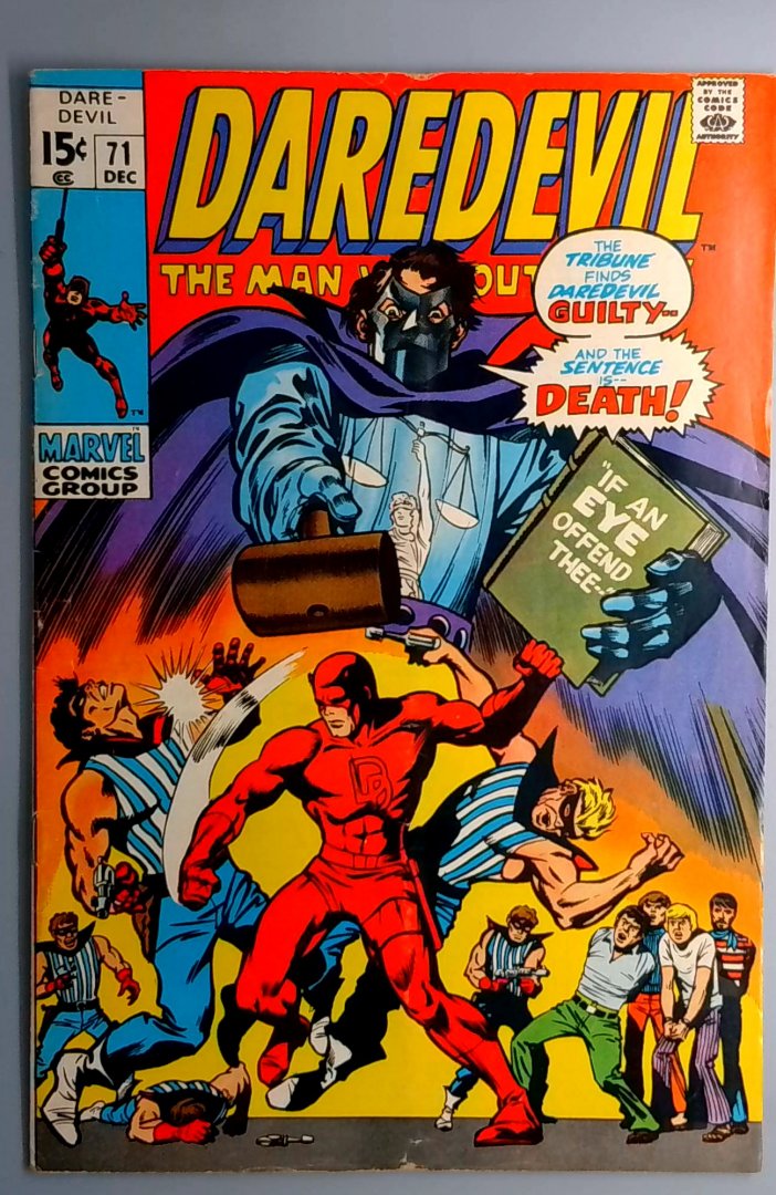 Daredevil #71 VG- Marvel 1970