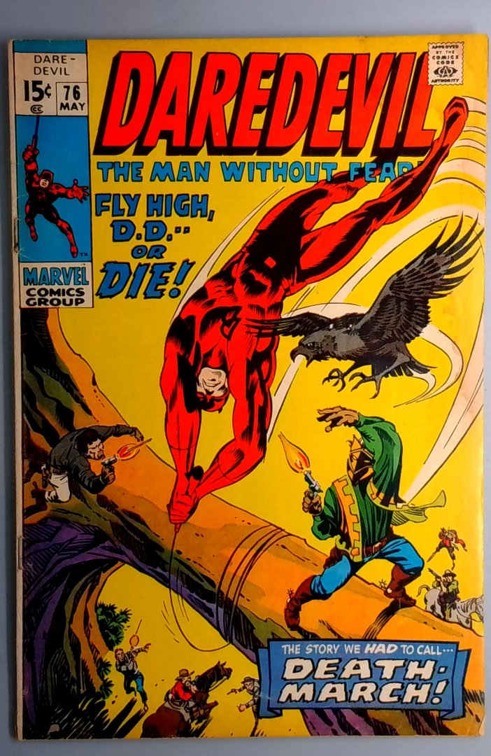 Daredevil #76 VG+ 2nd Appearance of El Condor Marvel 1971