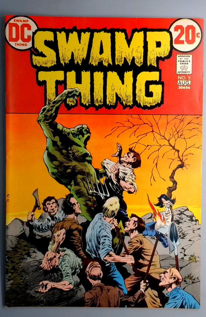 Swamp Thing #5 VF Brother Power DC 1973