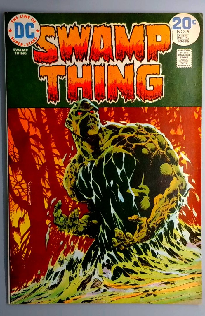 Swamp Thing #9 VF- DC 1972