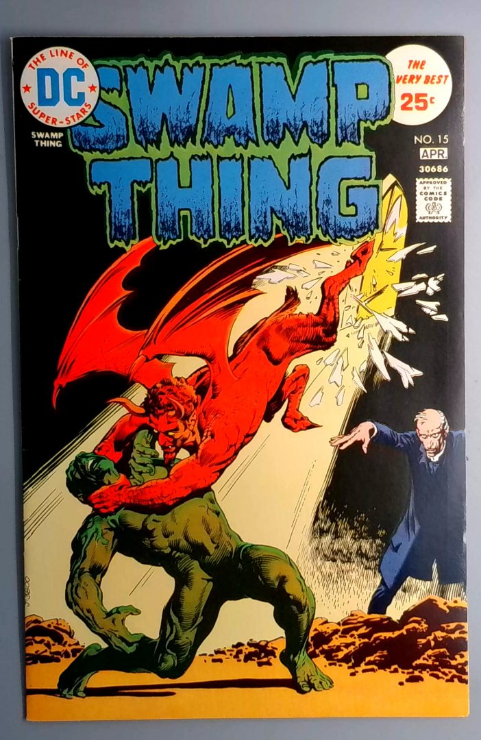 Swamp Thing #15 VF+ DC 1975