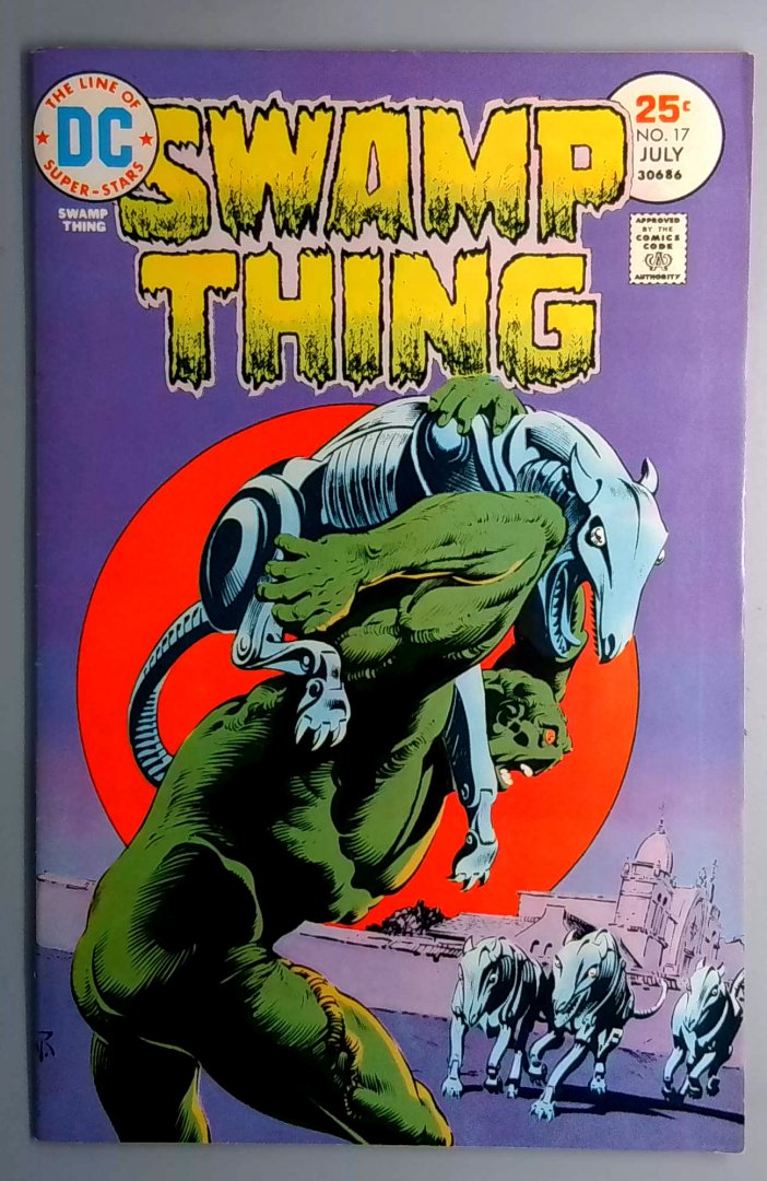 Swamp Thing #17 VF DC 1975