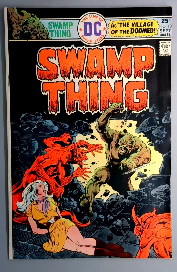 Swamp Thing #18 FN+ DC 1975
