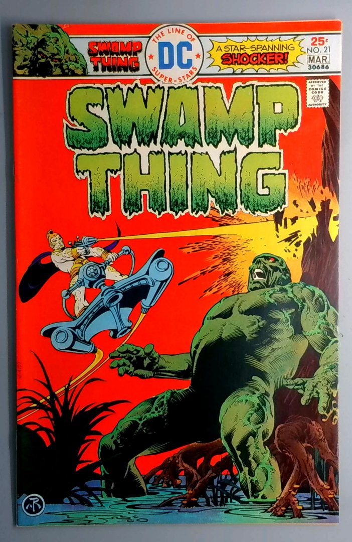 Swamp Thing #21 FN+ DC 1976
