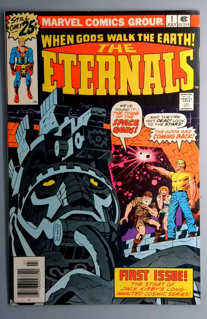 Eternals #1 VF 1st Ikkaris Marvel Comics 1976