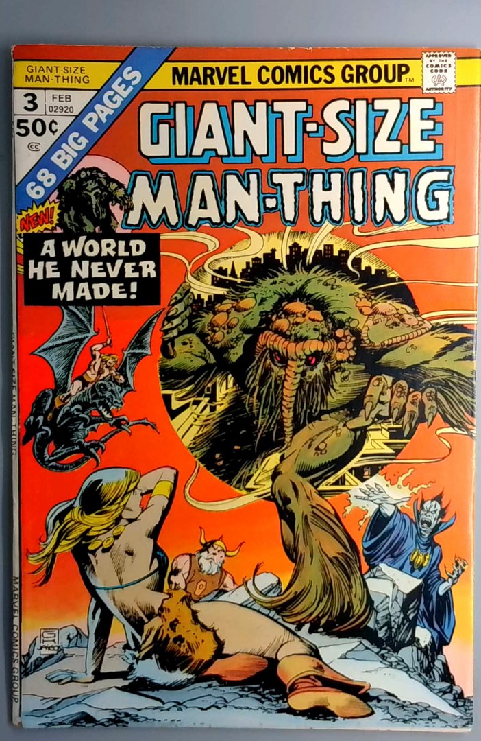 Giant-Size Man-Thing #3 VF- Marvel
