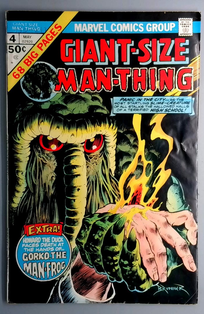 Giant-Size Man-Thing #4 VG Marvel Comics