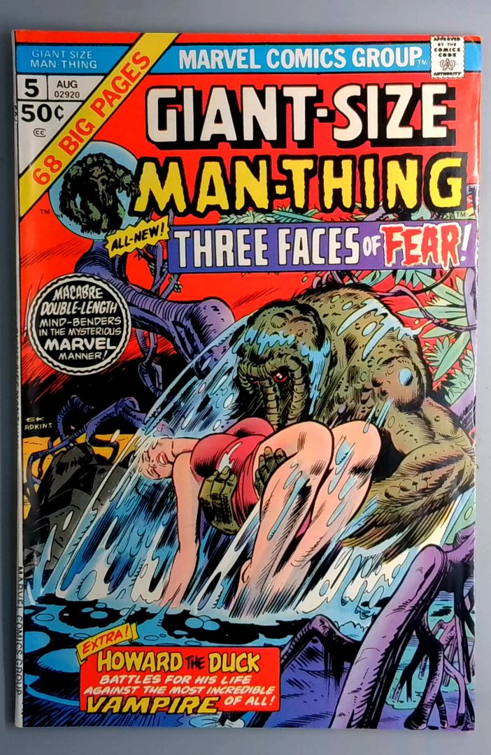 Giant-Size Man-Thing #5 FN Marvel Comics