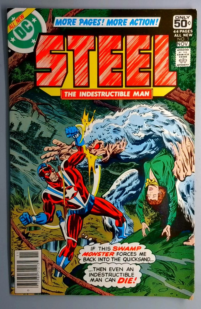 Steel The Indestructible Man #5 DC Comics 1978 Copy 2