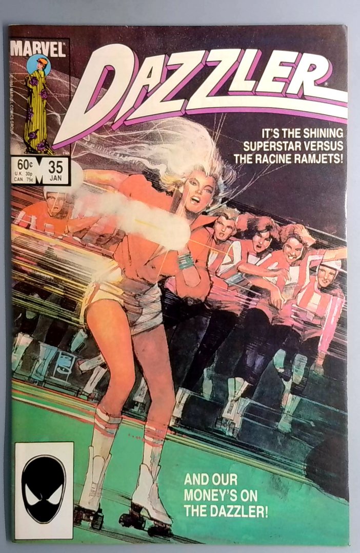 Dazzler #35 VF+ Marvel 1985
