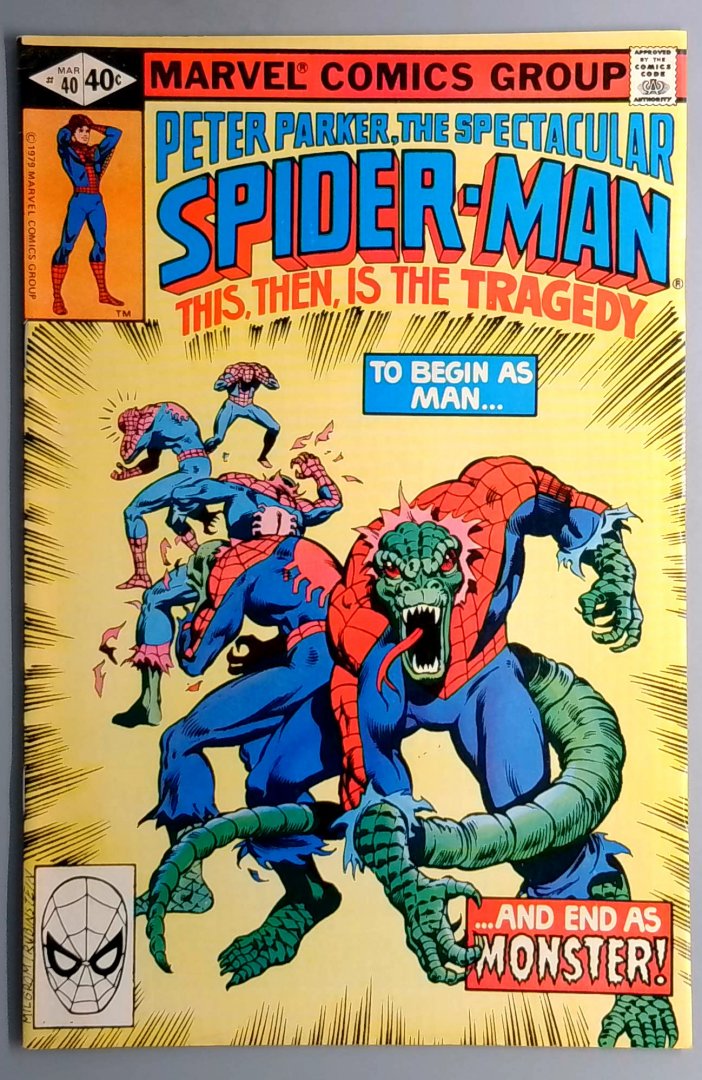 Spectacular Spider-Man #40 VF Marvel 1980
