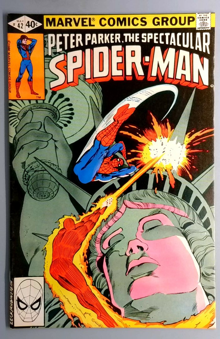 Spectacular Spider-Man #42 VF Marvel 1980
