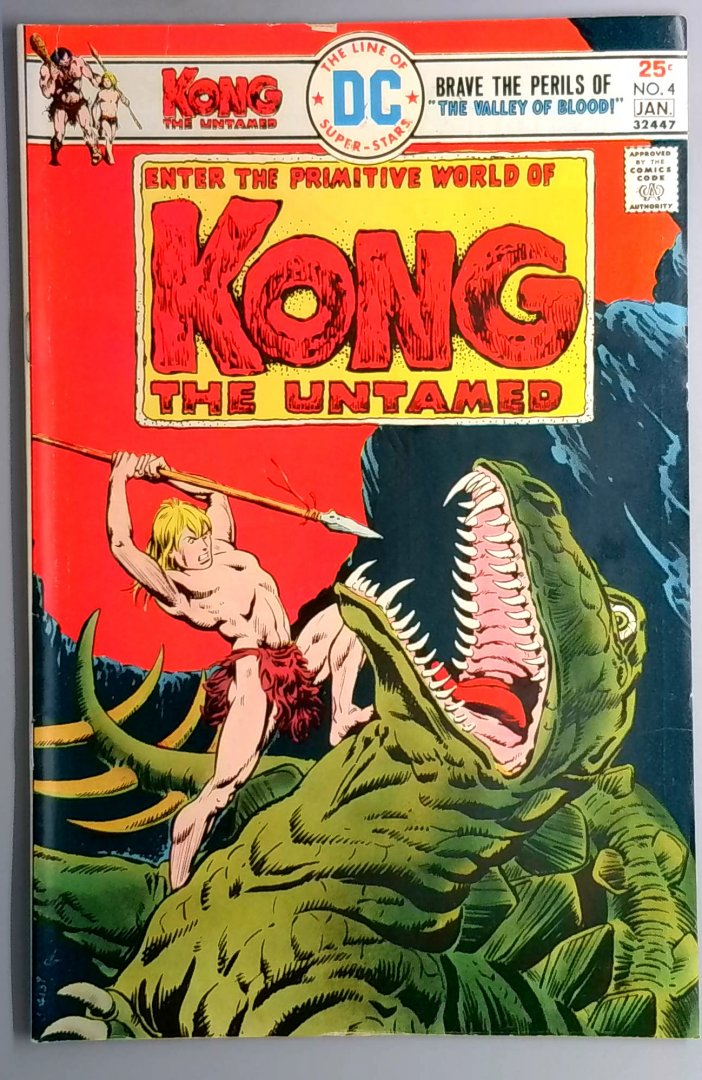 Kong the Untamed #4 VF DC 1976