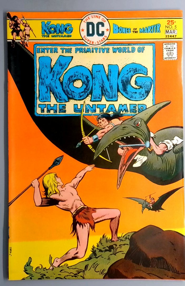 Kong The Untamed #5 VF- DC Bronze Age