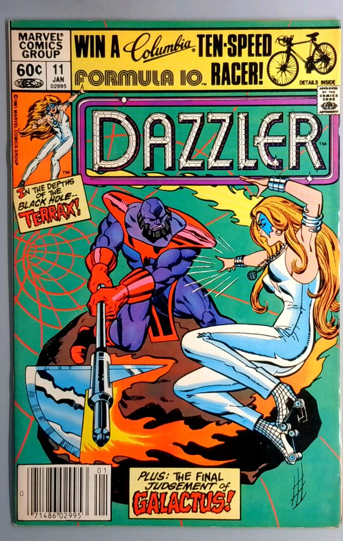 Dazzler #11 Newsstand Edition Marvel 1982