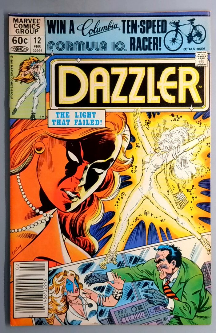Dazzler #12 VF- Newsstand Edition Marvel 1982