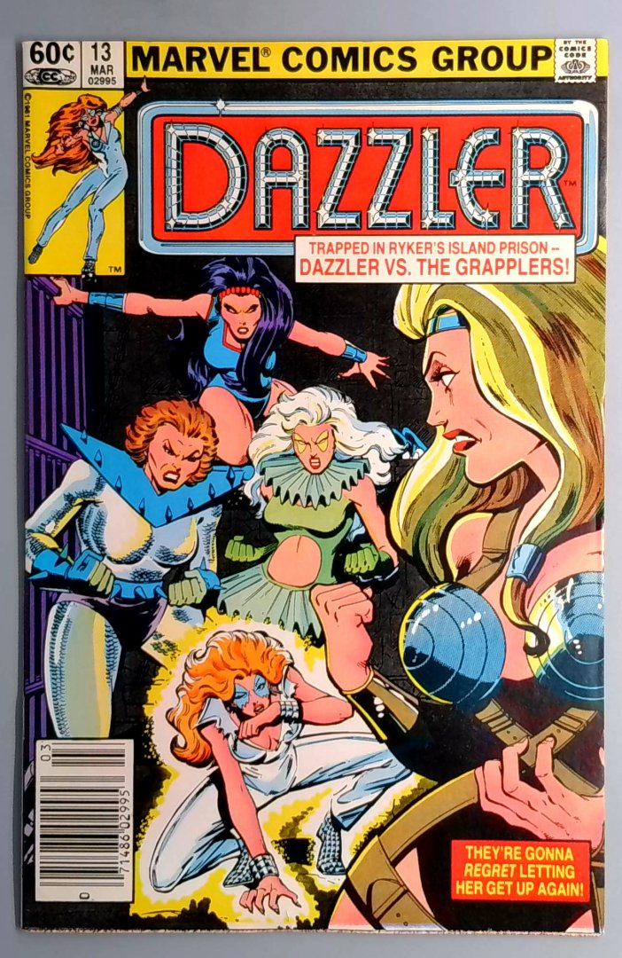 Dazzler #13 VF/NM Newsstand Edition Marvel 1982