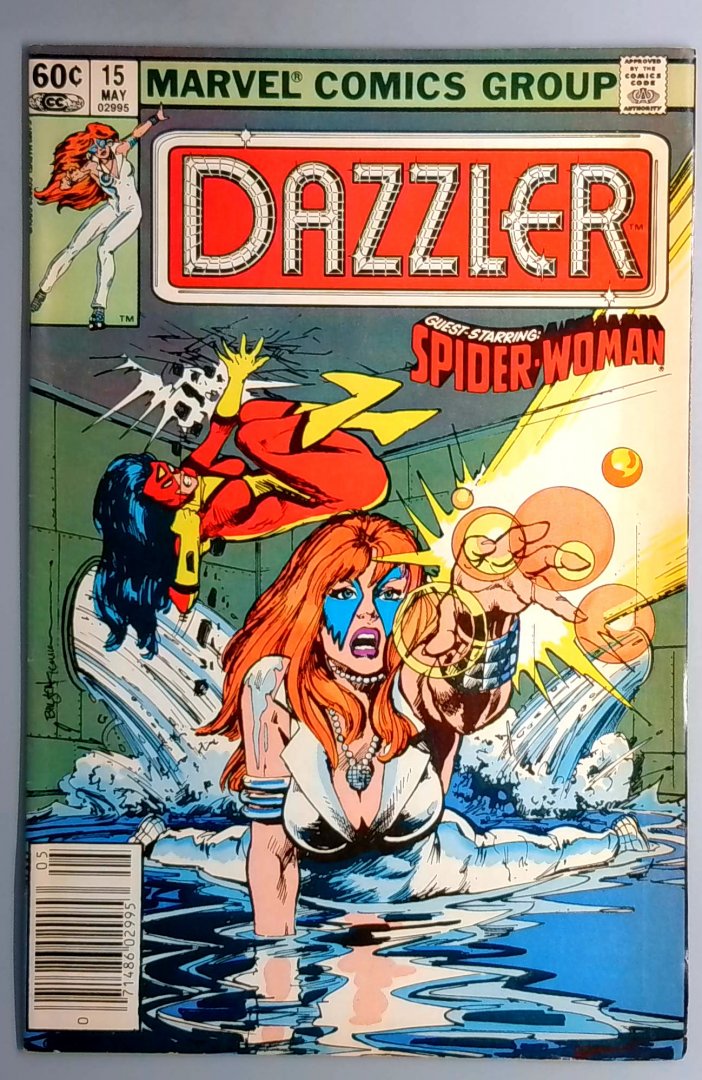 Dazzler #15 VF/NM Newsstand Edition Marvel 1982