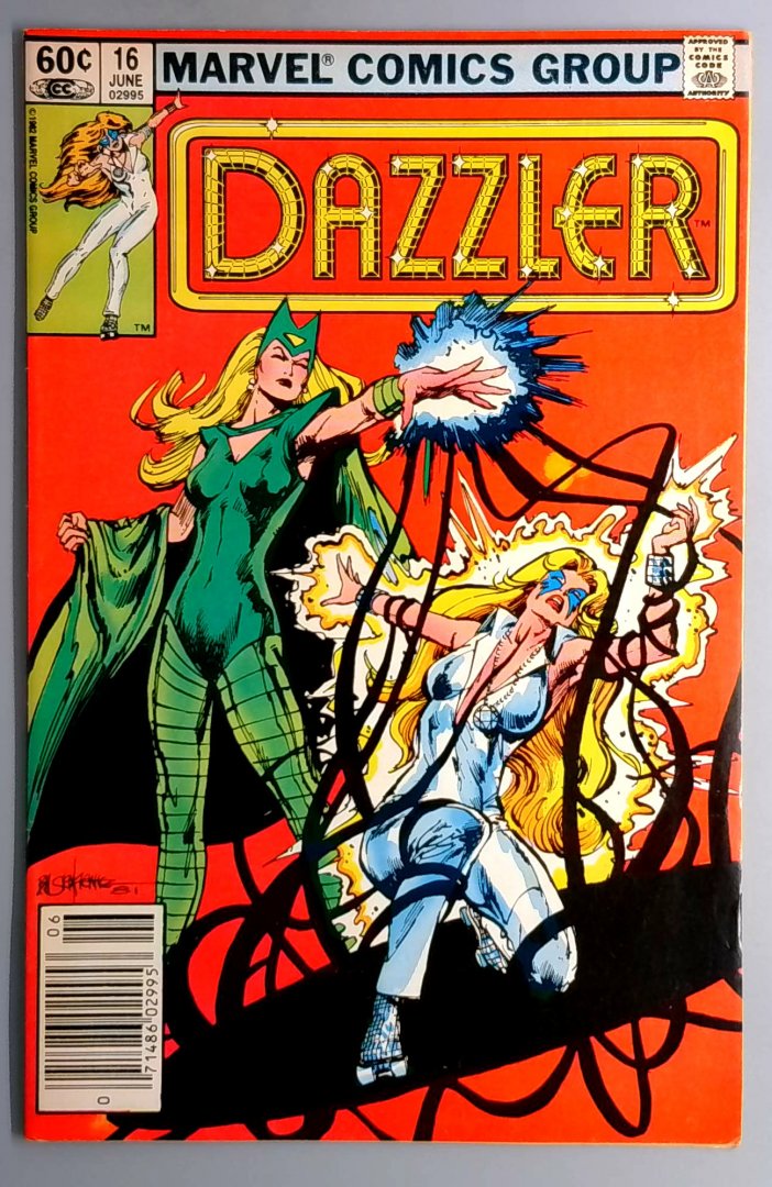 Dazzler #16 VF+ Newsstand Marvel Comic Book