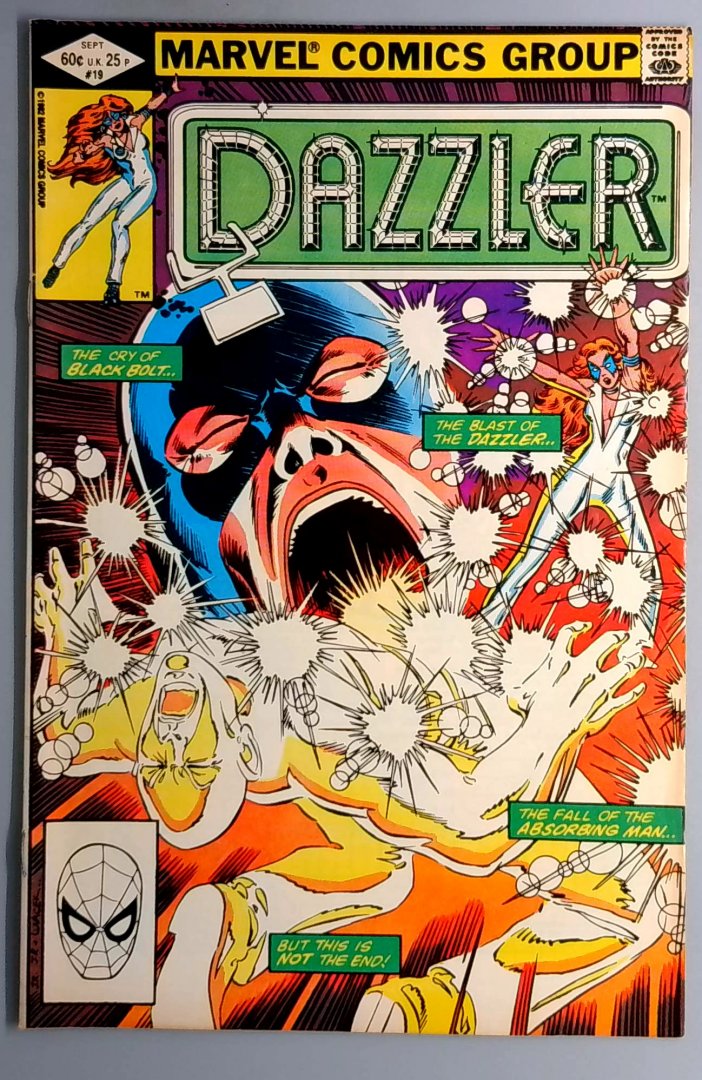 Dazzler #19 VF- Marvel 1982
